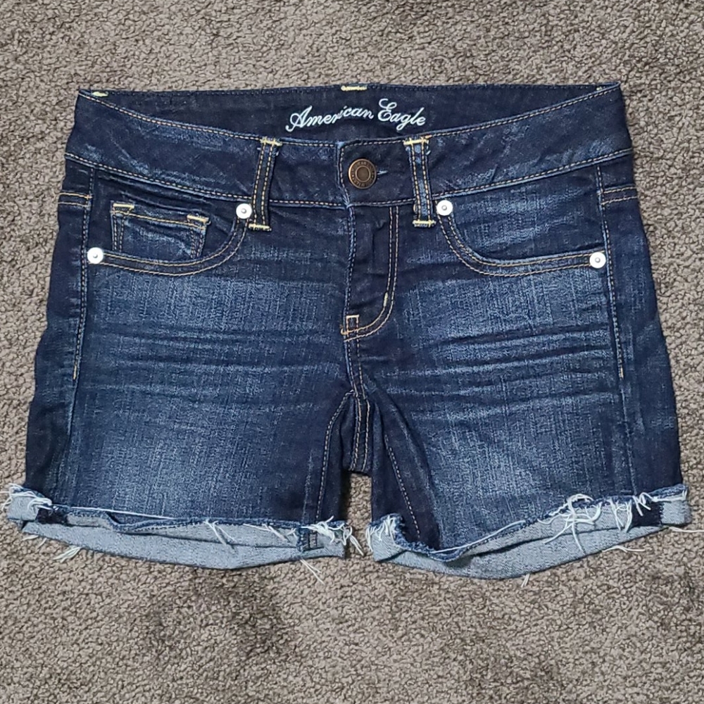 American Eagle midi shorts